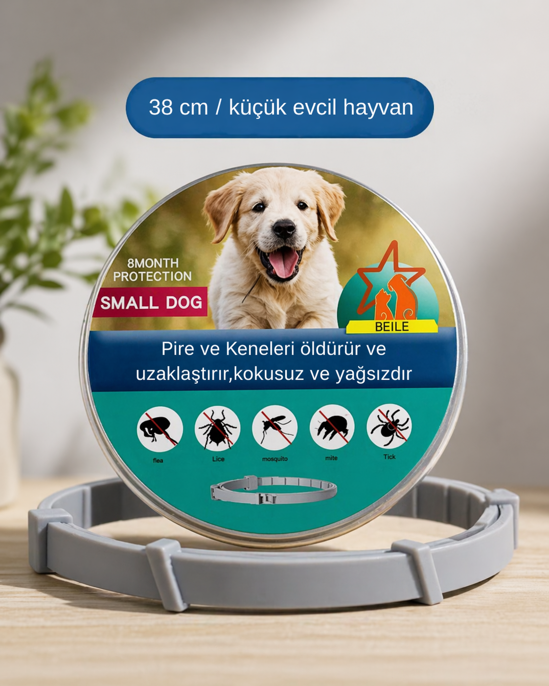 PİRE, KENE VE UYUZ ÖNLEYİCİ TASMA